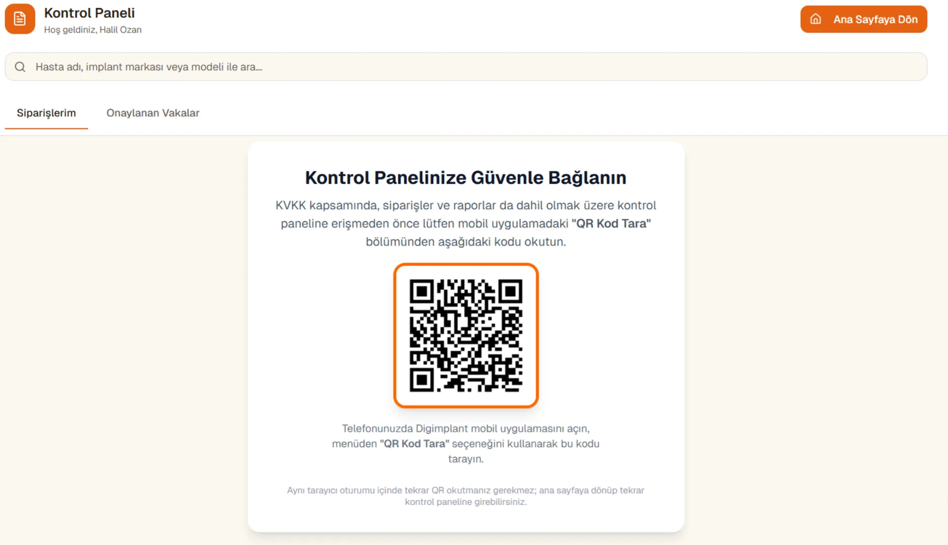 Masaüstü Konforuyla Sipariş, Mobil QR ile Hızlı Erişim